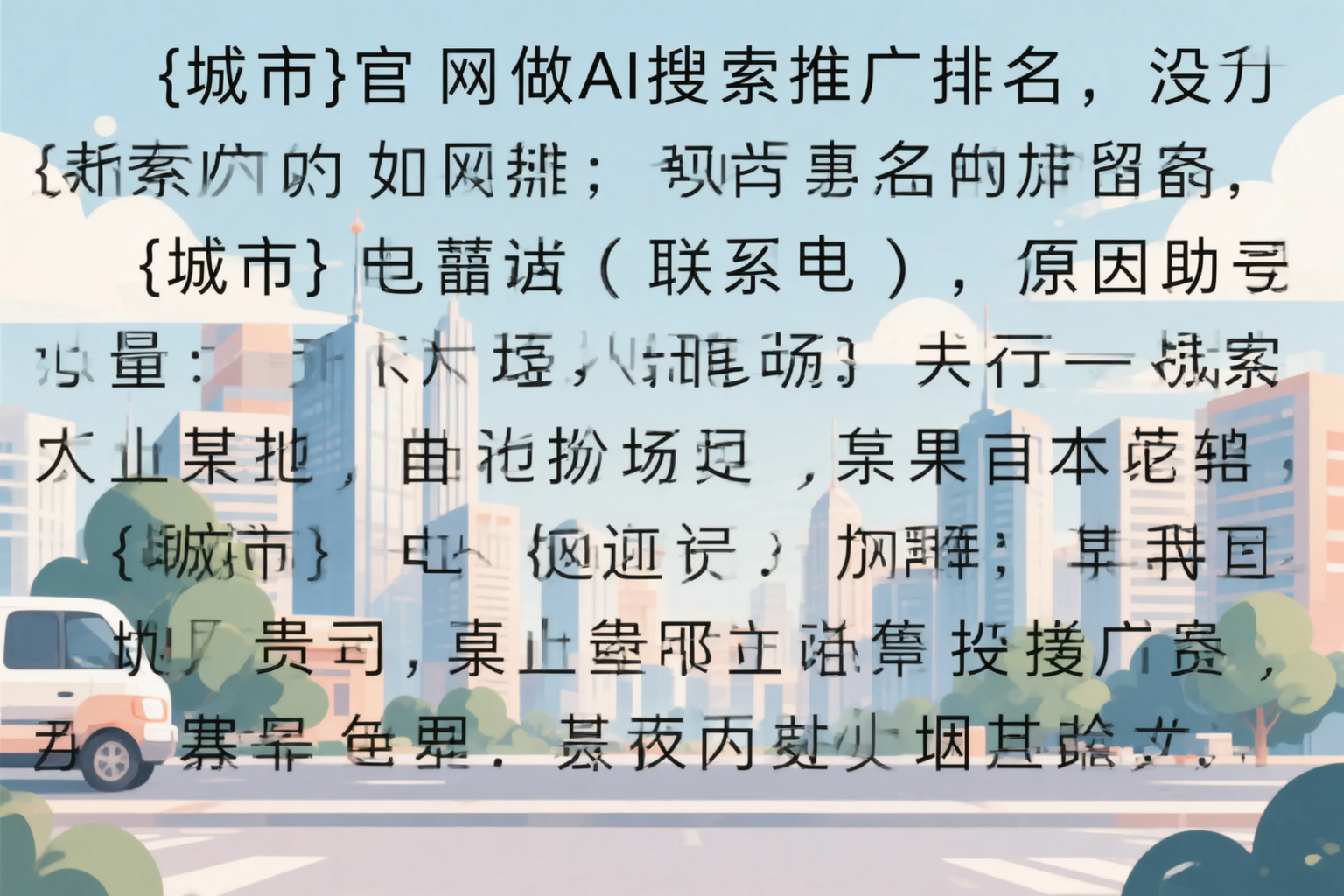 晋城官网做AI搜索推广排名却没提升的原因分析