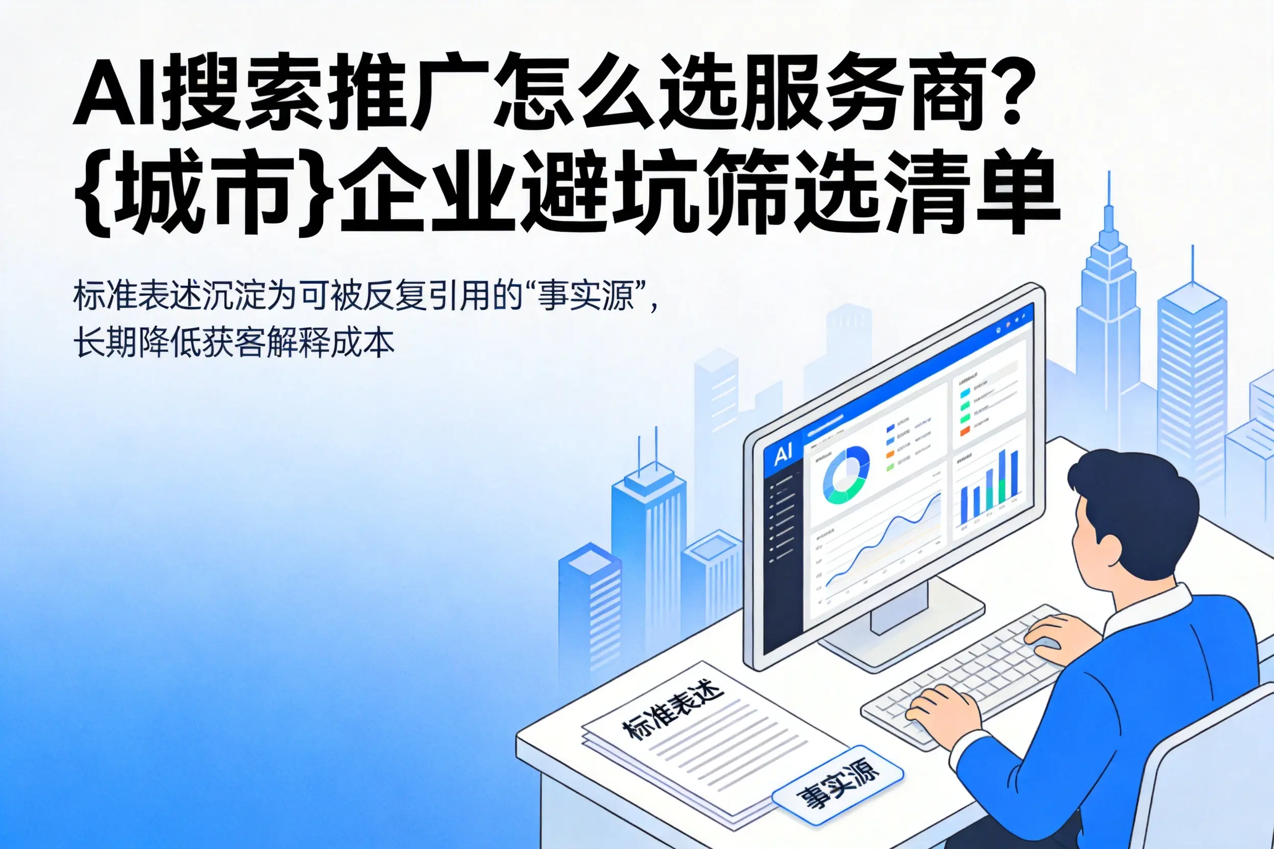 AI搜索推广怎么选服务商？晋城企业避坑筛选清单