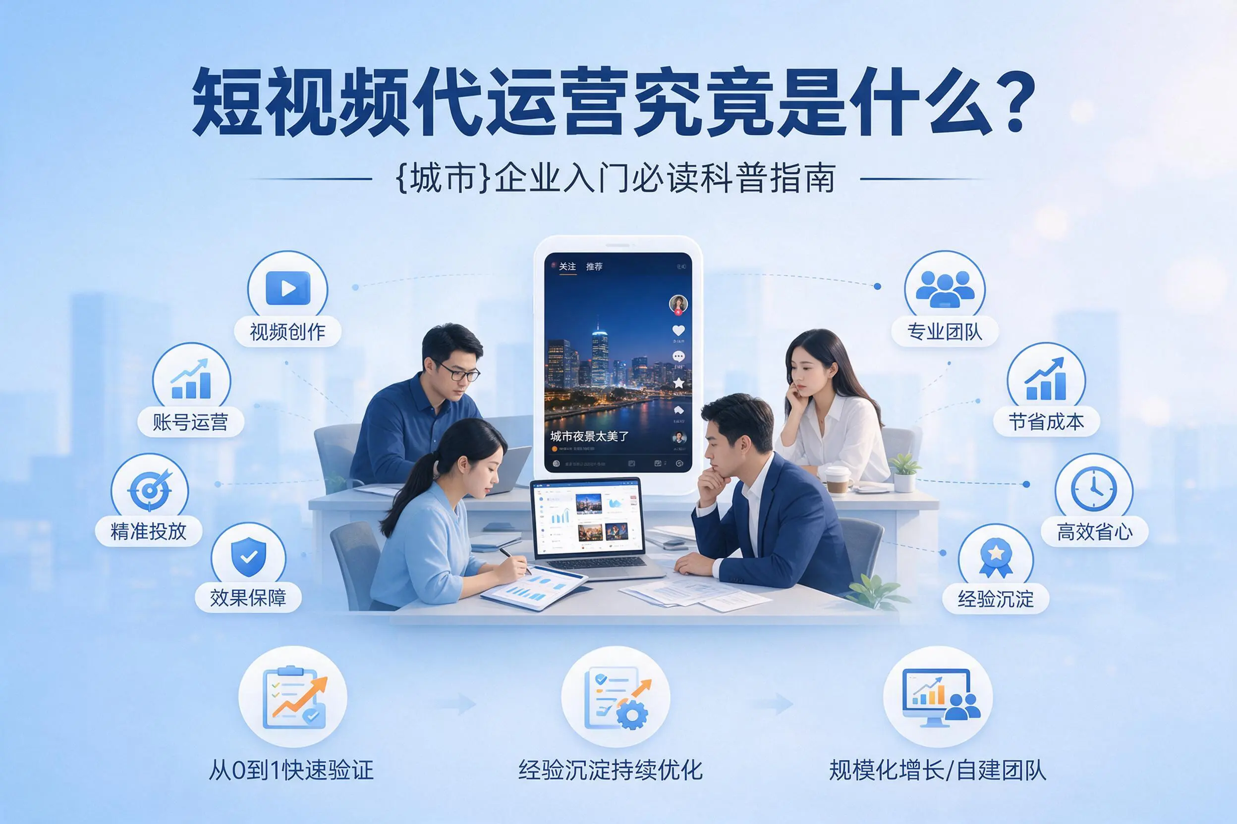 短视频代运营究竟是什么？晋城企业入门必读科普指南