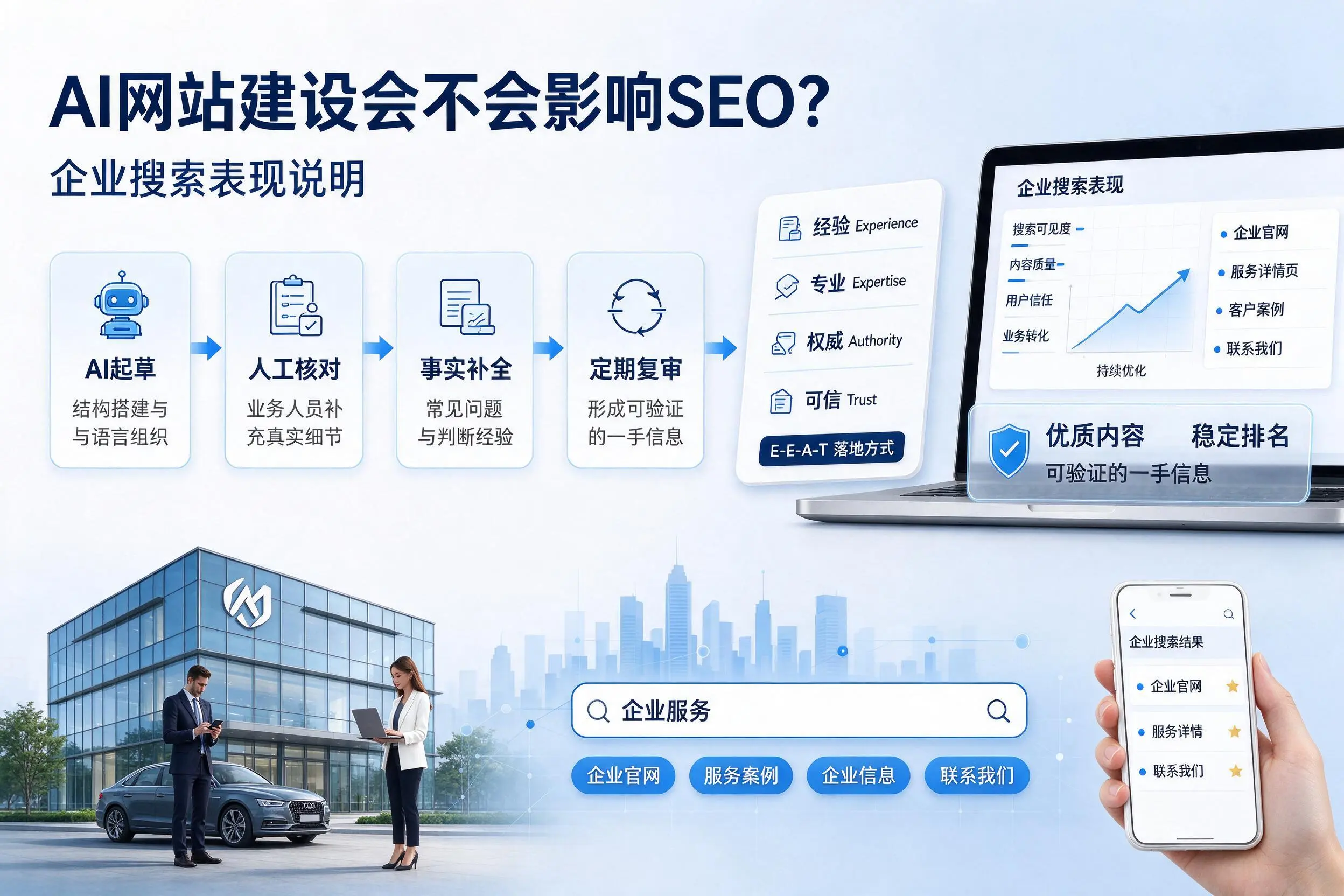 AI网站建设会不会影响SEO？晋城企业搜索表现说明