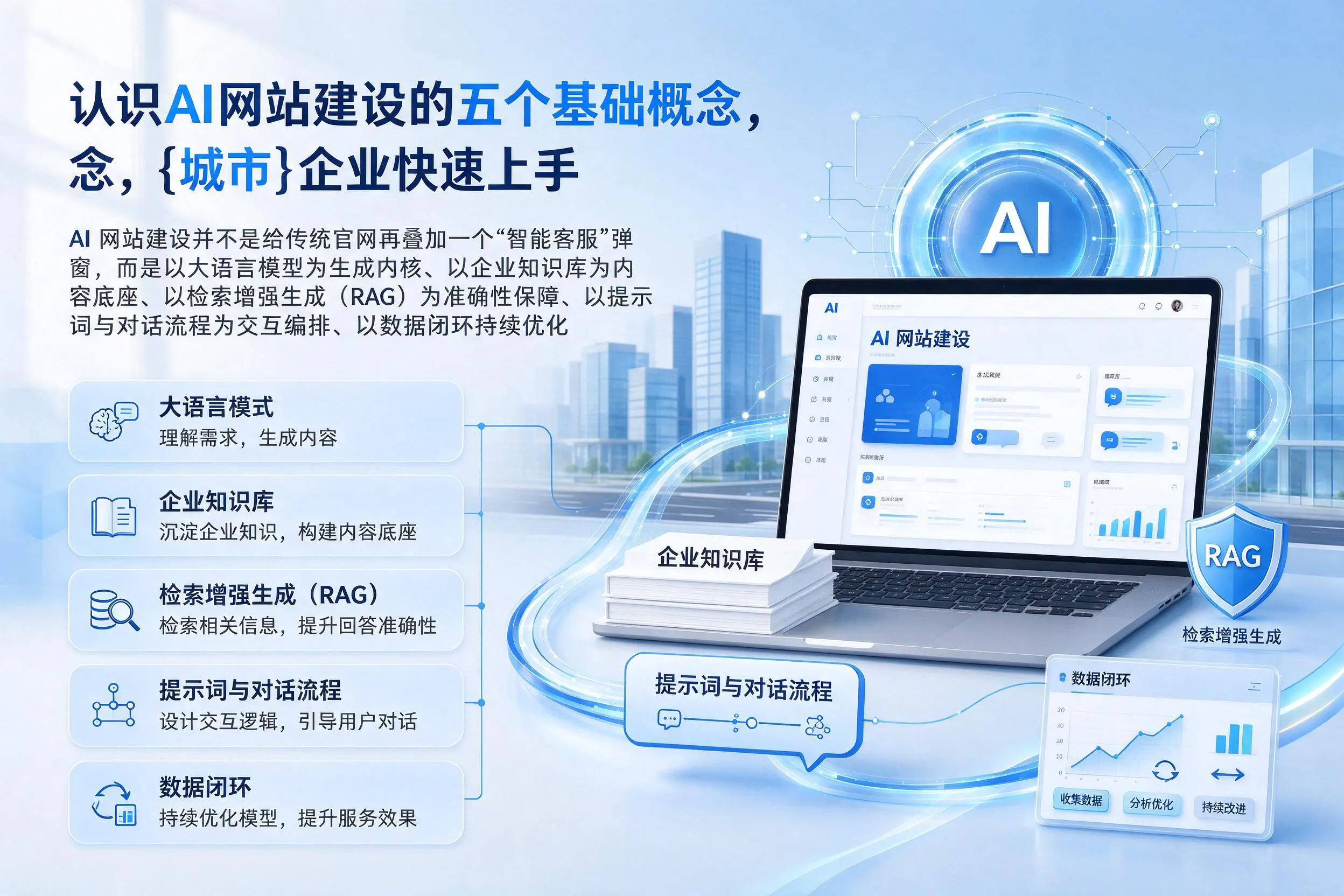 认识AI网站建设的五个基础概念,晋城企业快速上手